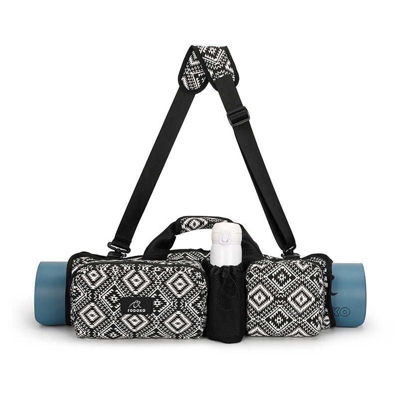 Multifunctional yoga mat bag