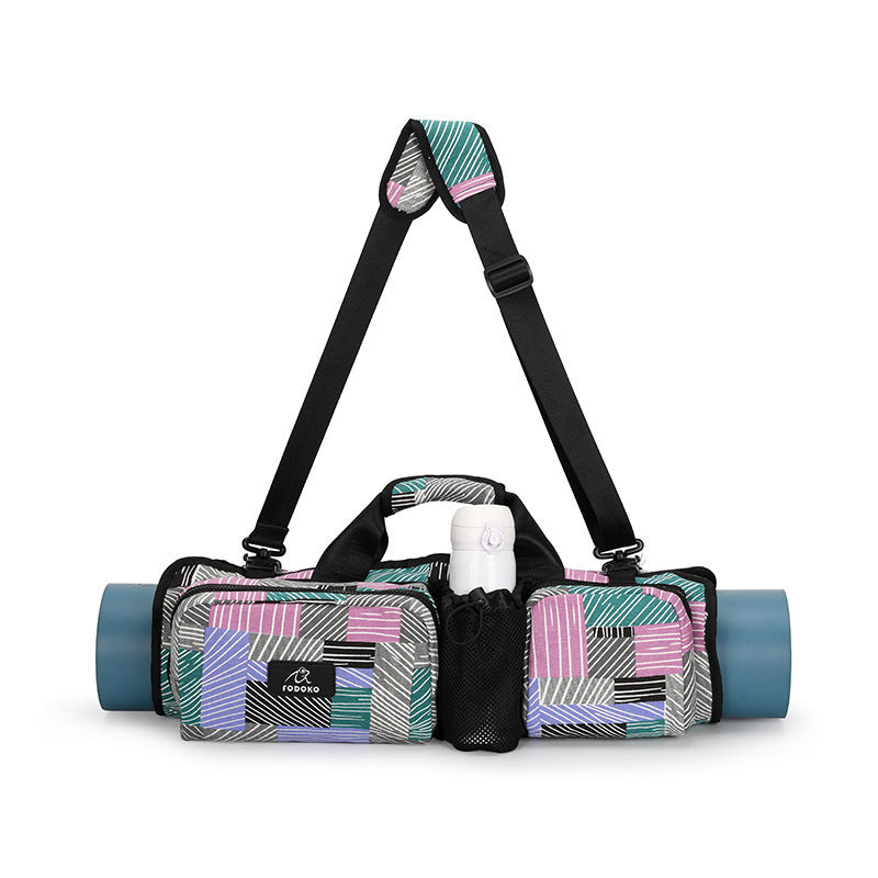 Multifunctional yoga mat bag