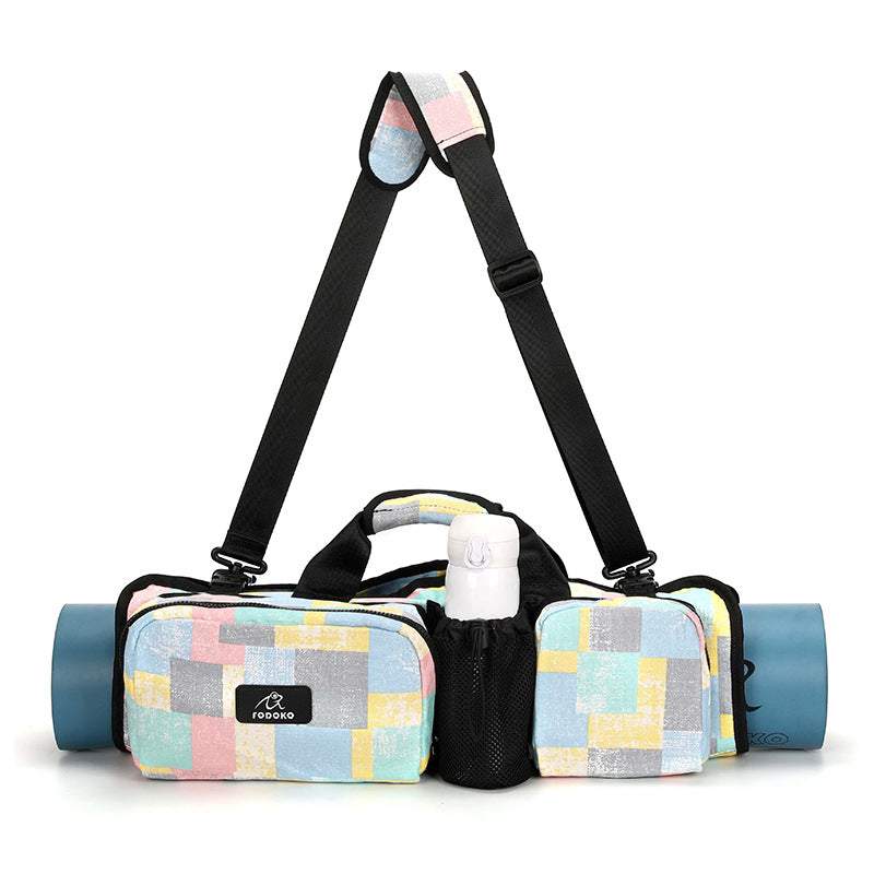 Multifunctional yoga mat bag